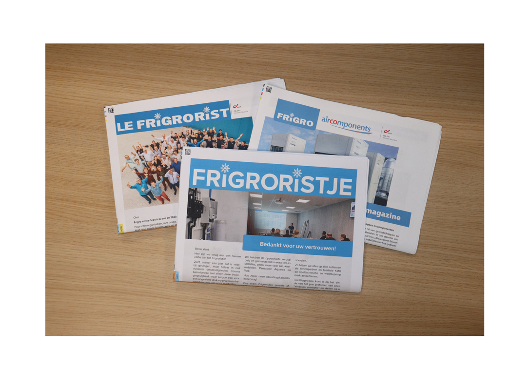Personalized newspapers from Frigro allow for targeted communication with customers - Genscom