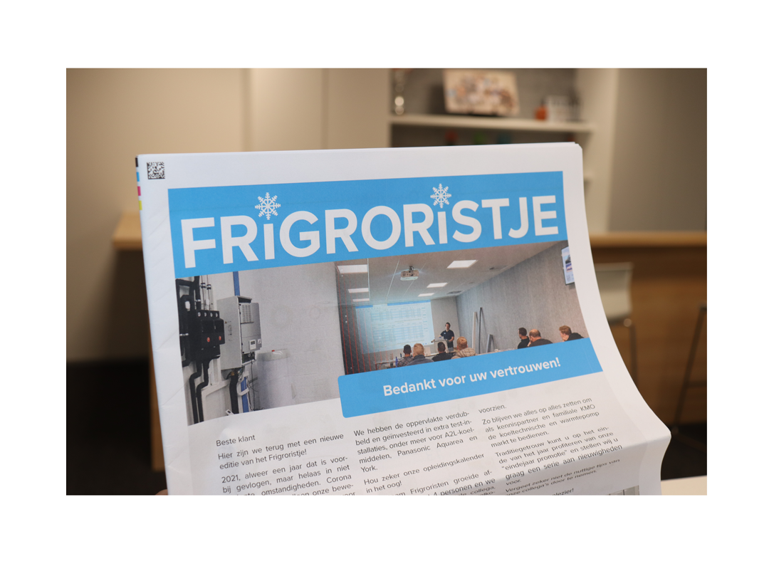 Frigro opted for segmented communication strategy in the form of a newspaper