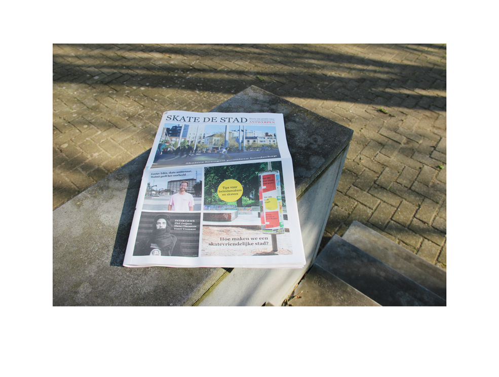 A printed newspapers allows city marketeers to reach skaters, residents and policy makers alike - Genscom
