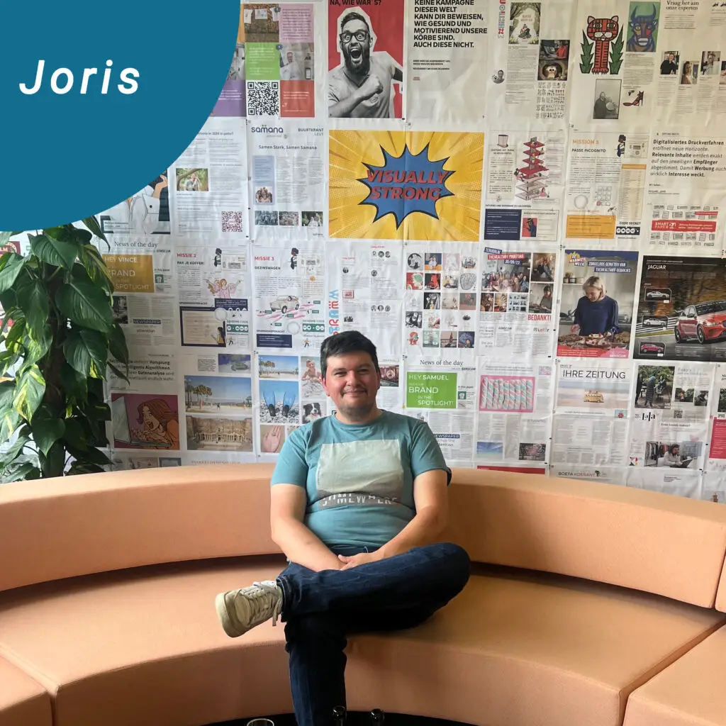 Krantenmuur Joris