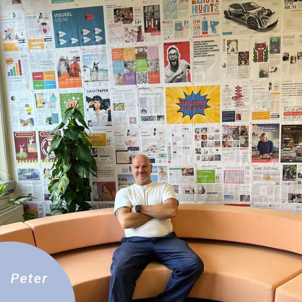 Krantenmuur Peter
